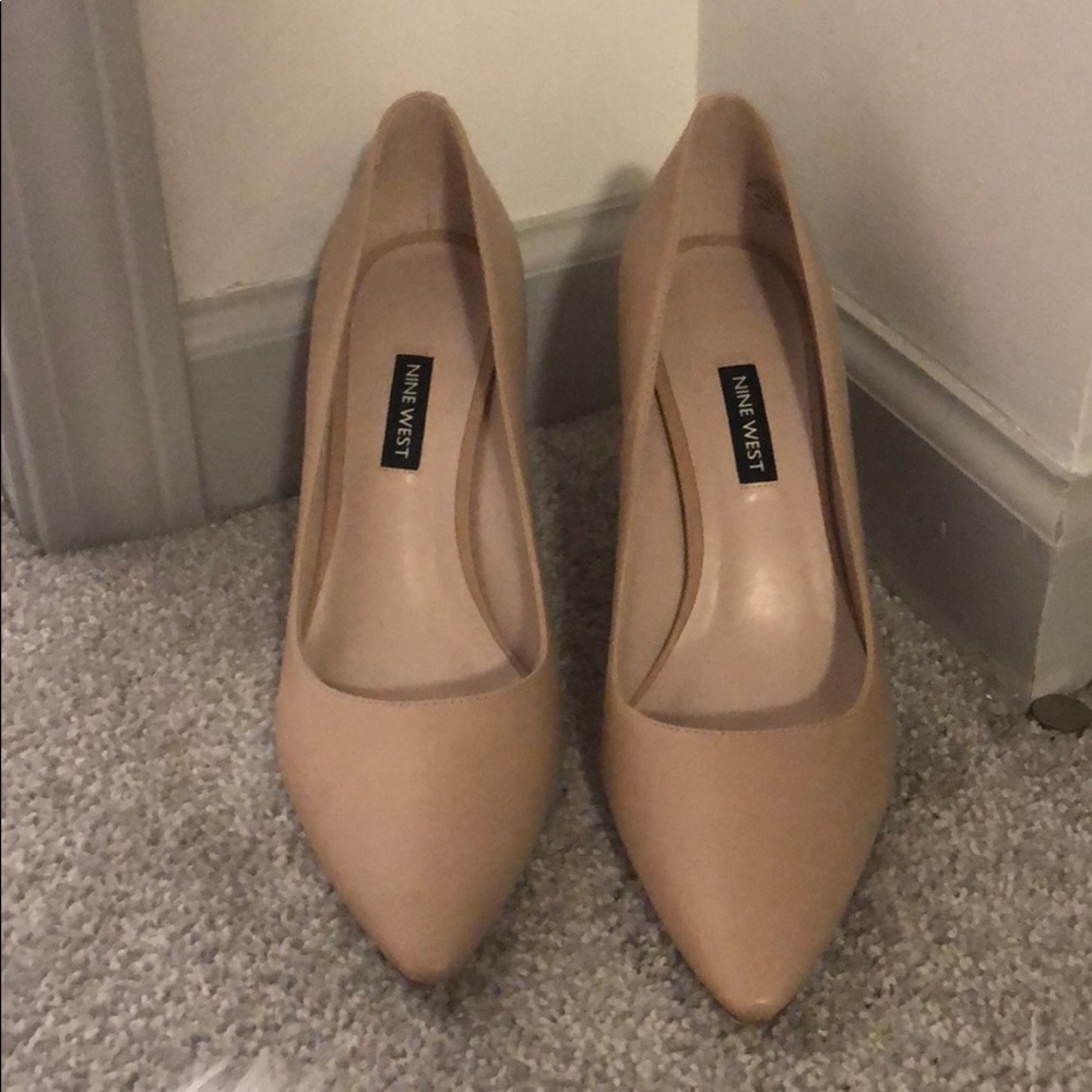 Nine West Emmala Nude Heels